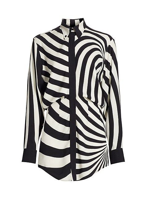 Nouveau Striped Mini Shirtdress | Saks Fifth Avenue