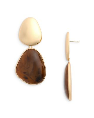 Self-Portrait Tiger Eye Look Resin Tiered Drop Earrings | Bloomingdale's Jewelry & Accessories | Bloomingdale's (AU)