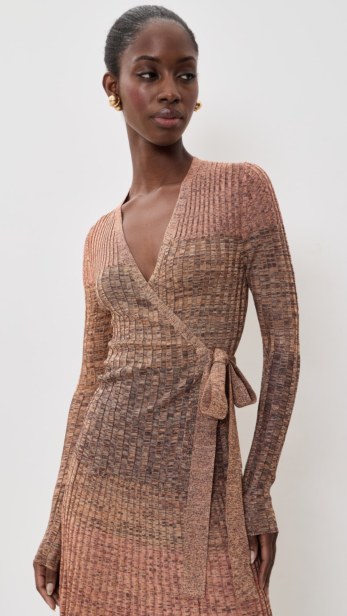 Zimmermann Mouline Rib Sweater Wrap Top | Shopbop | Shopbop