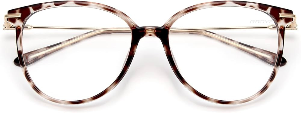 Gaoye Blue Light Blocking Glasses Women/Men, Fashion Cat Eye Fake Eyeglasses UV Ray Filter Comput... | Amazon (US)