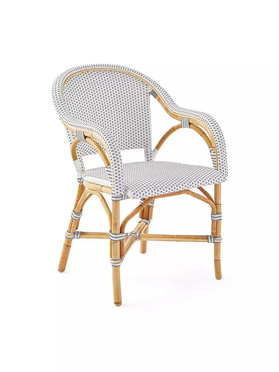 Riviera Rattan Dining Chair | Serena and Lily