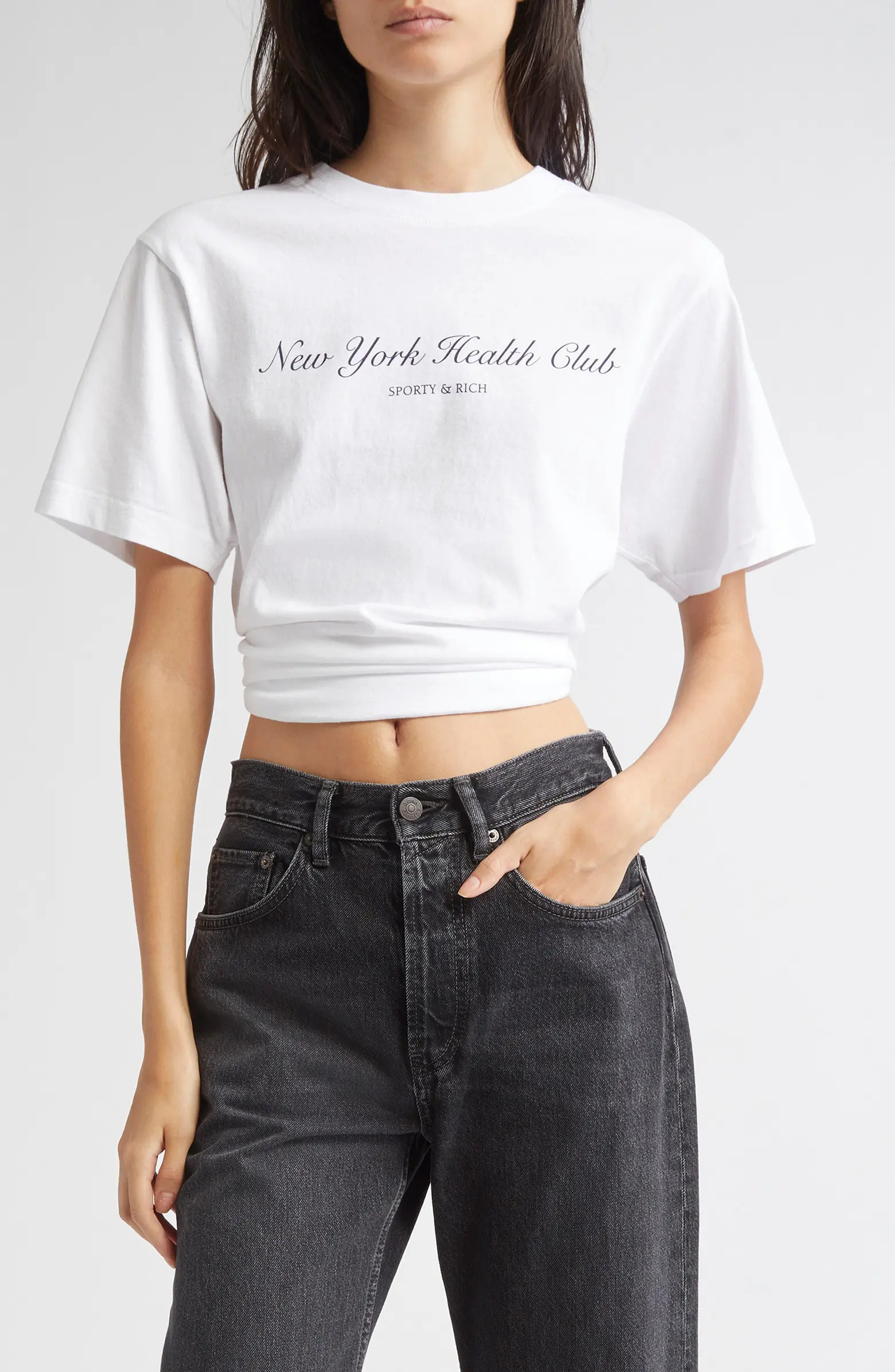 Sporty & Rich NY Health Club Cotton Graphic T-Shirt | Nordstrom | Nordstrom