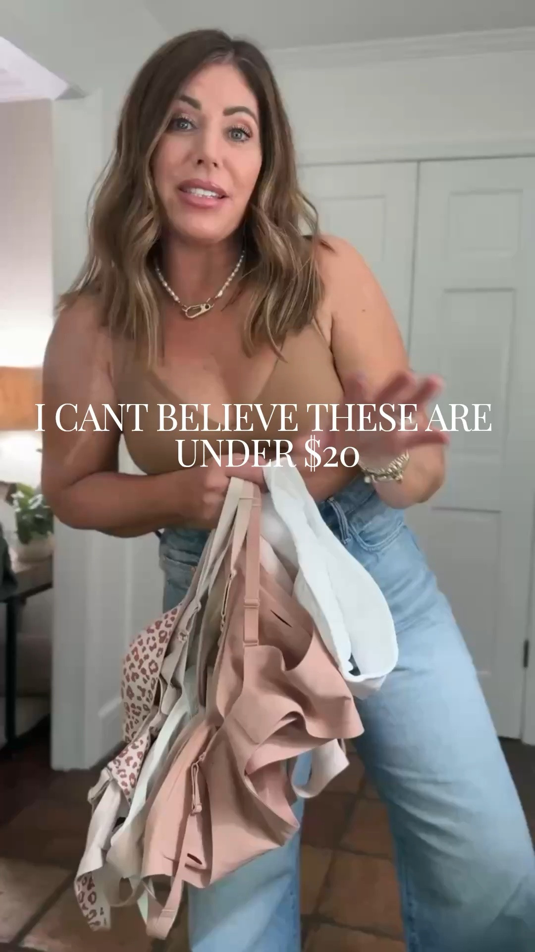 the best wireless t-shirt and strapless bras are on sale for under $20

Better than $100 bra! They're so comfortable they come in several colors and range in size from XS to XXL

My jeans are no longer available but I'll still link them because another color is available.

#LTKSaleAlert #LTKOver40 #LTKmomlife