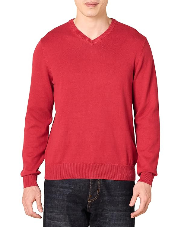 Amazon Essentials Men's V-Neck Sweater (Available in Big & Tall) | Amazon (US)