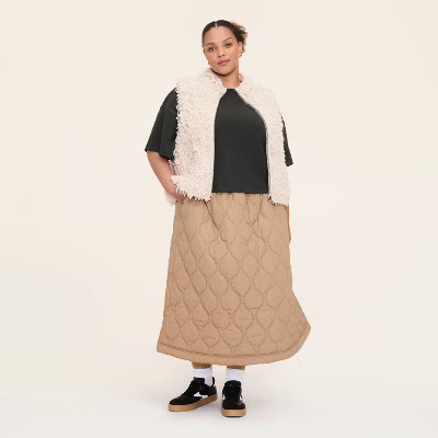 Women's Loopy Yarn Sweater Vest - Woolrich x Target Cream 4X | Target