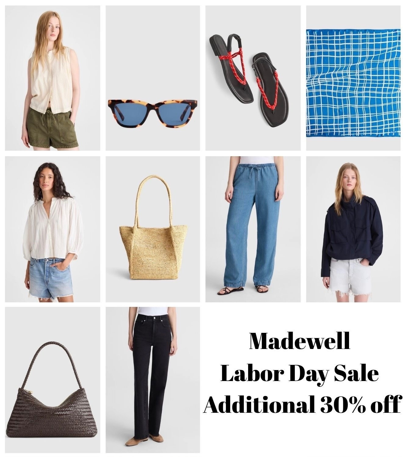@Madewell Labor Day sale is live! Includes a purse and shoes I wore all summer!

#LTKSaleAlert
