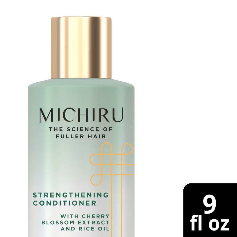 Michiru Cherry Blossom Extract & Rice Oil Silicone-Free Strengthening Conditioner - 9 fl oz | Target