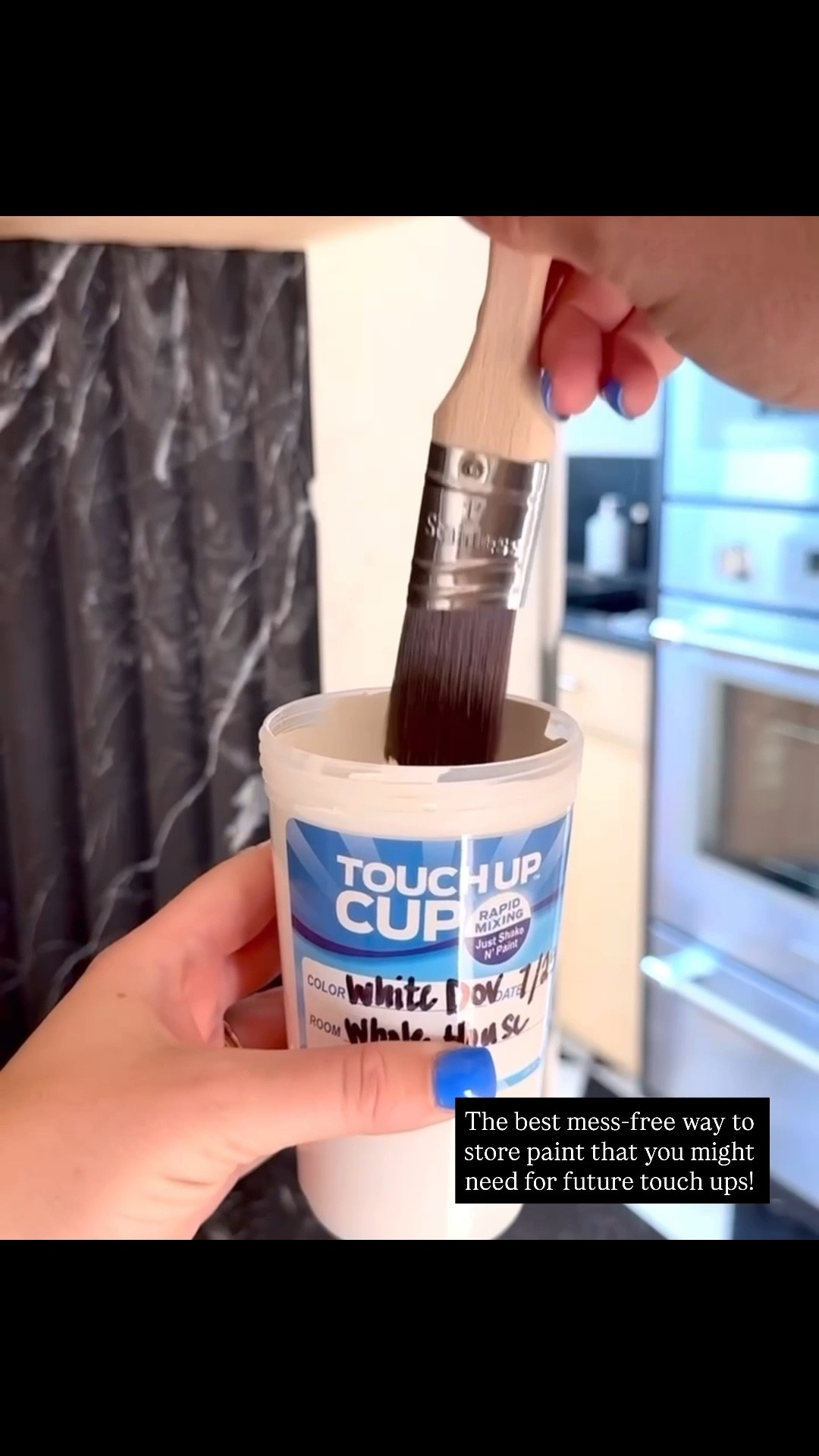 Easiest way to store paint for touch ups!!

#LTKHome