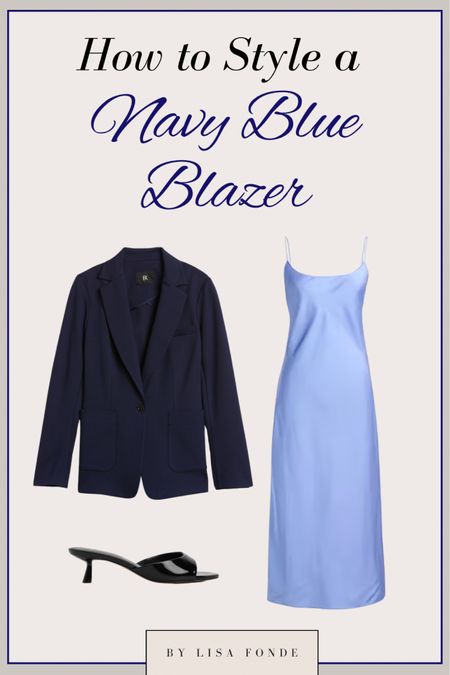 Navy blue blazer outfit idea

#LTKfindsunder100 #LTKworkwear #LTKstyletip