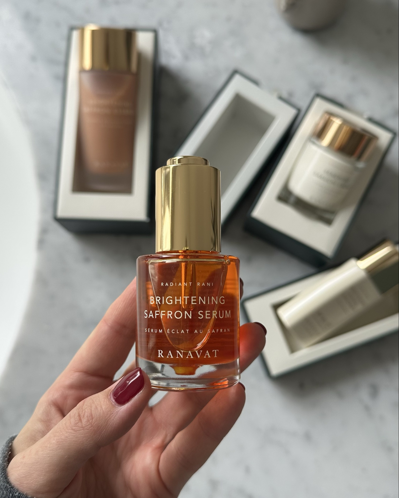 Very excited about this delivery! Ranavat is a luxury skin and hair-care brand which addresses dark spots, fine lines, hair breakage (and much more) all through plant-based Ayurvedic ingredients. I tried a few products a while back after a heavenly Mina Lee London facial, and they are ALL THAT - especially the Brightening Saffron Serum! 

CLEAN BEAUTY | AYURVEDIC | SKINCARE 

#LTKbeauty #LTKeurope #LTKuk