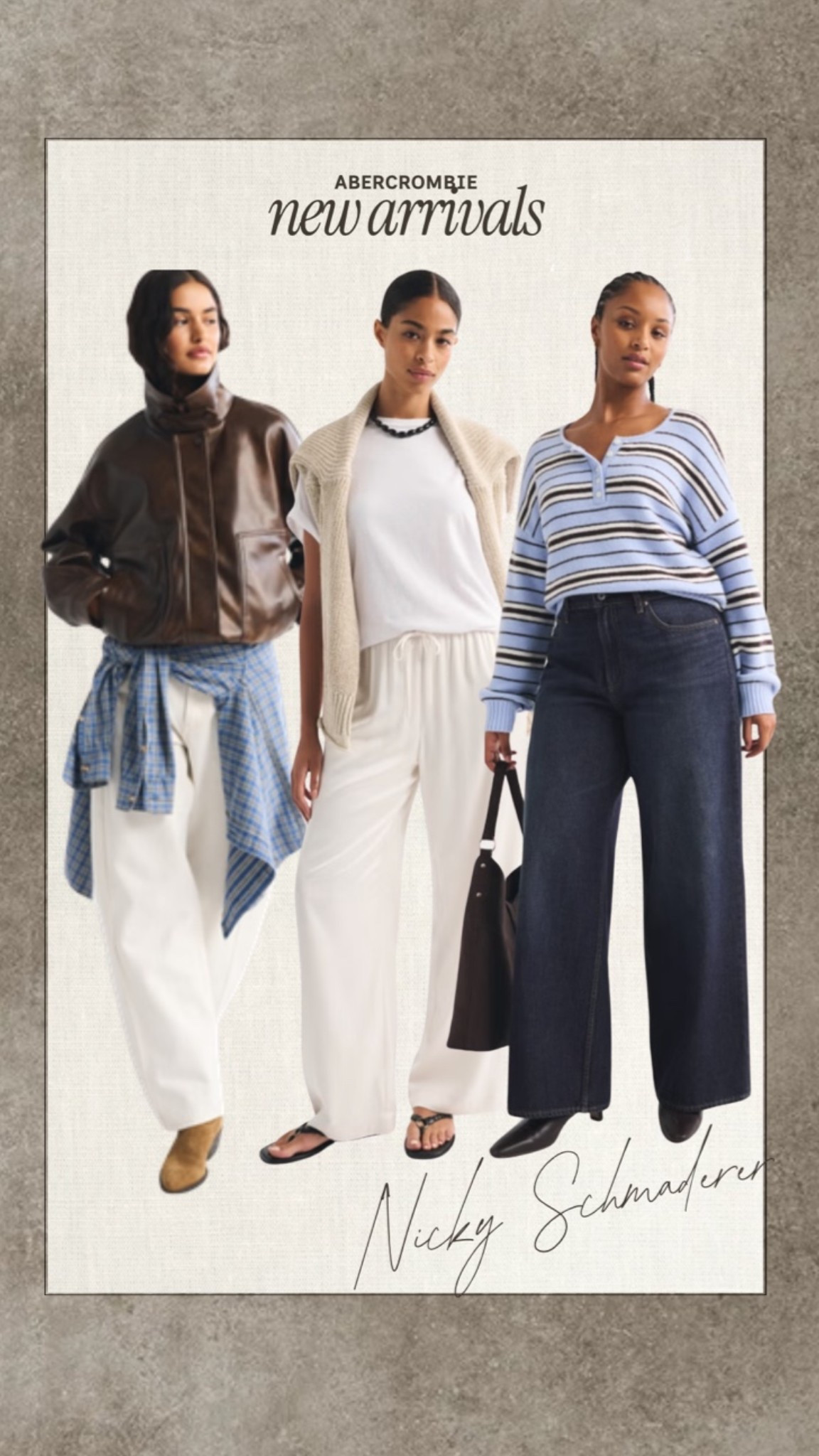 @abercrombie new arrivals for pre fall vibes! New denim, and new jackets!

Back to school
Workwear
Streetwear

#LTKootd #LTKSeasonal #LTKWorkwear