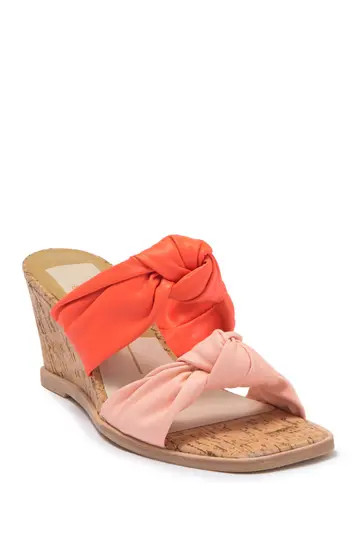 Naji Knotted Cork Wedge Mule | Nordstrom Rack