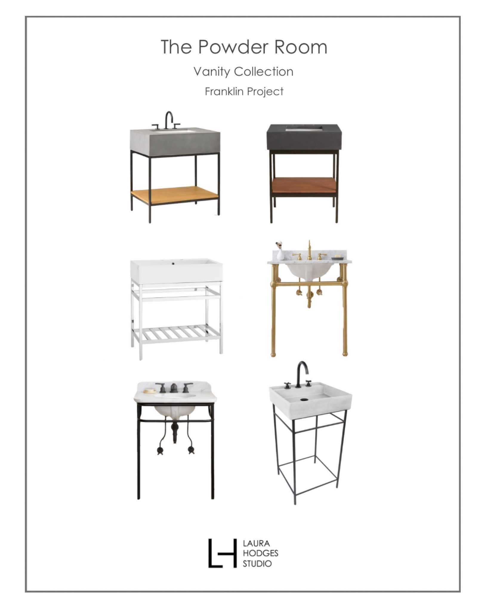 Some more beautiful vanity options. 