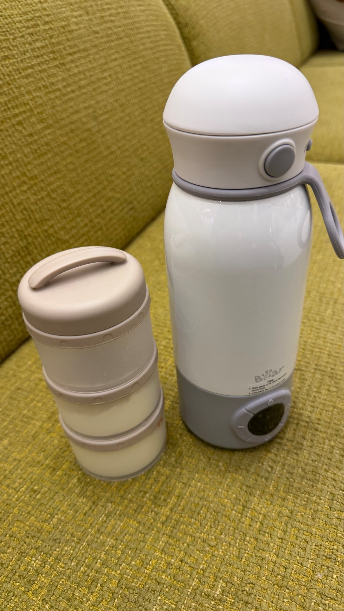 Baby formula travel essential 
