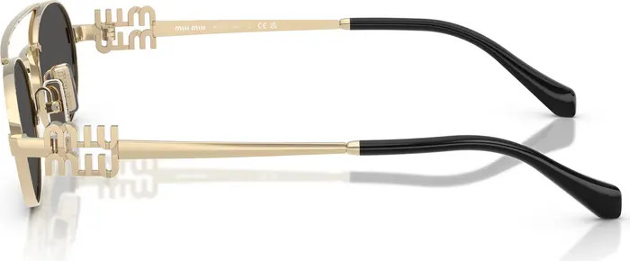 Miu Miu 53mm Oval Sunglasses | Nordstrom | Nordstrom