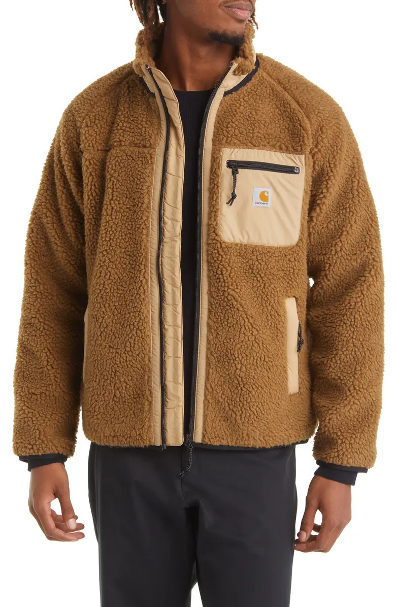 Carhartt Work In Progress Prentis Camo Fleece Jacket | Nordstrom | Nordstrom