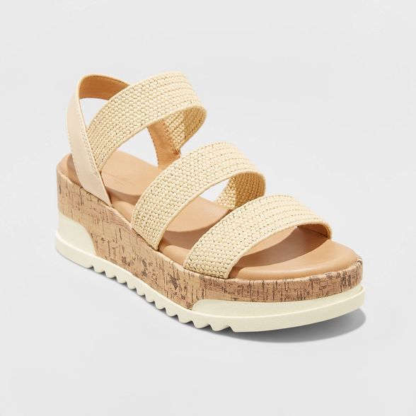 Women's Benni Sporty Platform Sandals - Universal Thread™ | Target