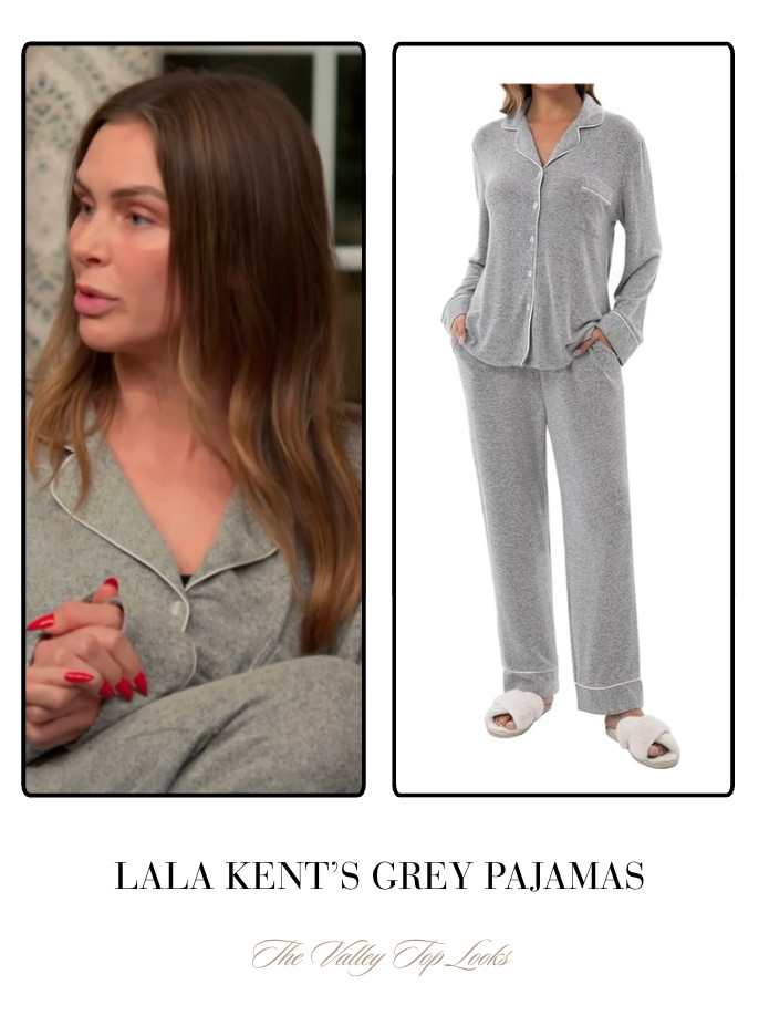 Lala Kent's Grey Pajamas  

 