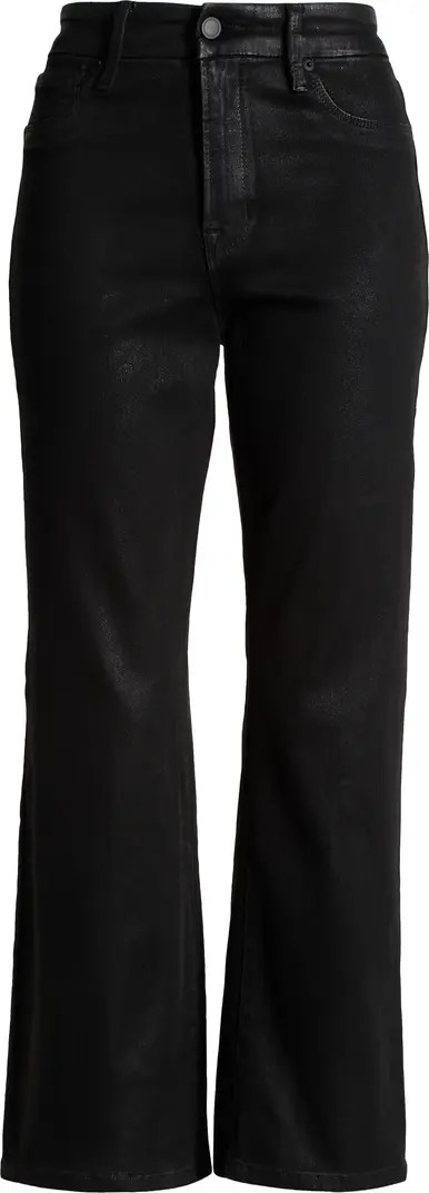 Good American High Waist Crop Bootcut Jeans | Nordstrom | Nordstrom