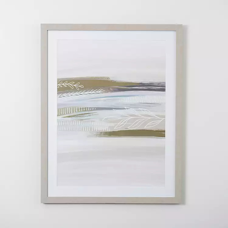 Abstract Botanical Lines II Framed Art Print | Kirkland's Home