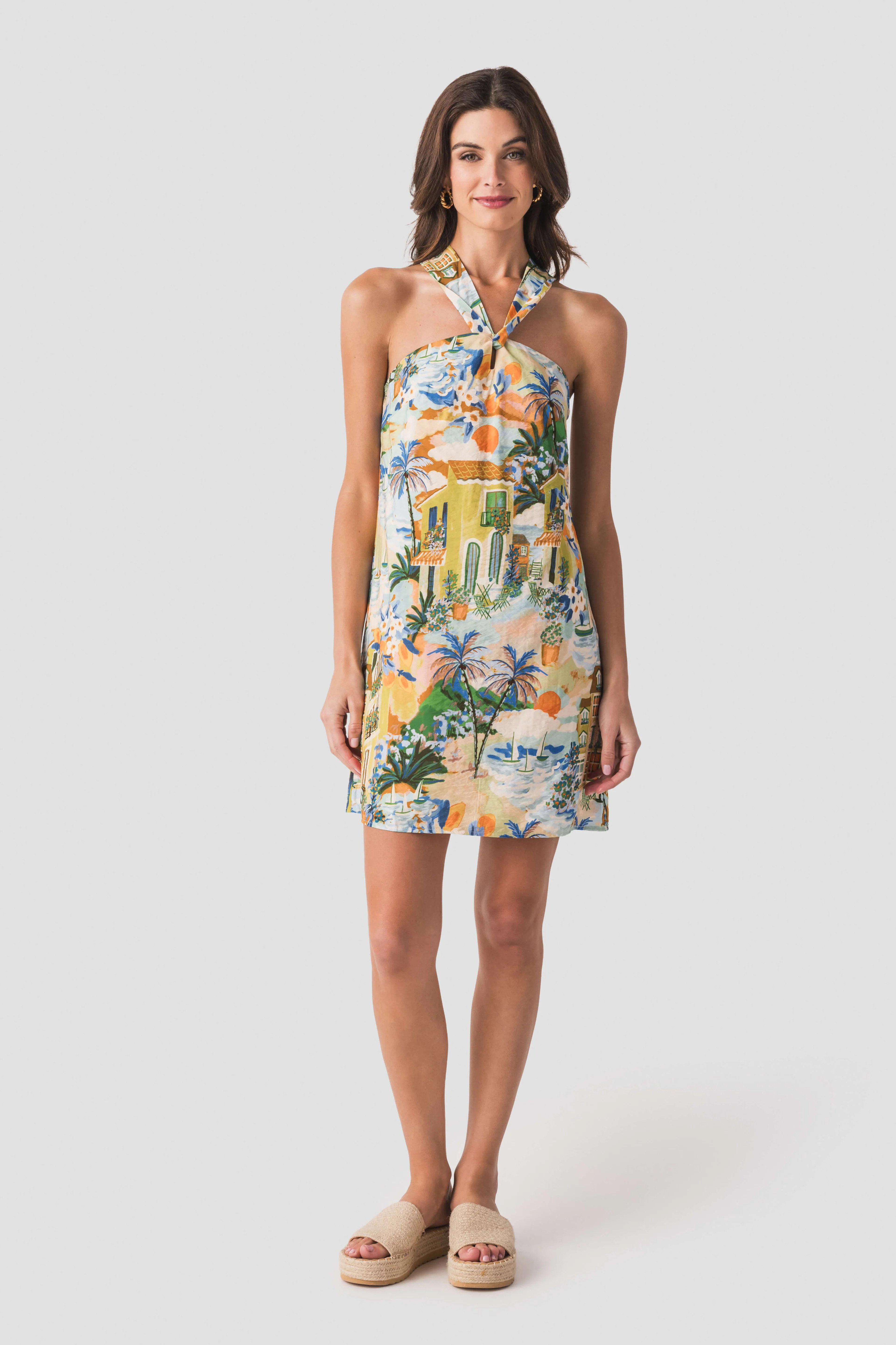 Dress Forum Mini Halter Dress | Social Threads