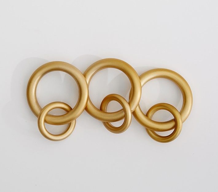 Curtain Round Rings - Set of 10 | Pottery Barn Kids