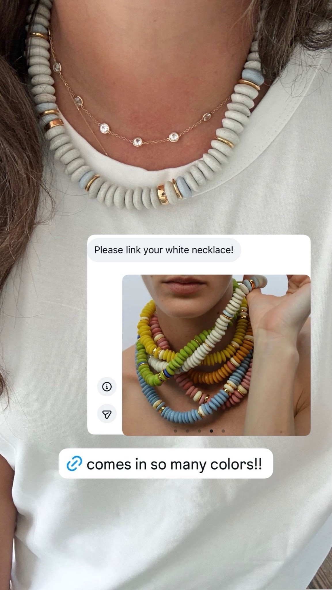 My favorite statement necklace!! I’m already planning which color to buy next or ask for as a gift!! Perfect to wear on its own but it’s also so pretty layered!!

#LTKootd #LTKdayinmylife #LTKselfcare