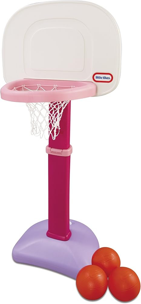 Little Tikes Easy Score Basketball Set, Pink, 3 Balls | Amazon (US)