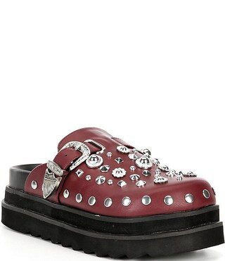 Azalea Wang Swiftly Studded Platform Clogs | Dillard's | Dillard's