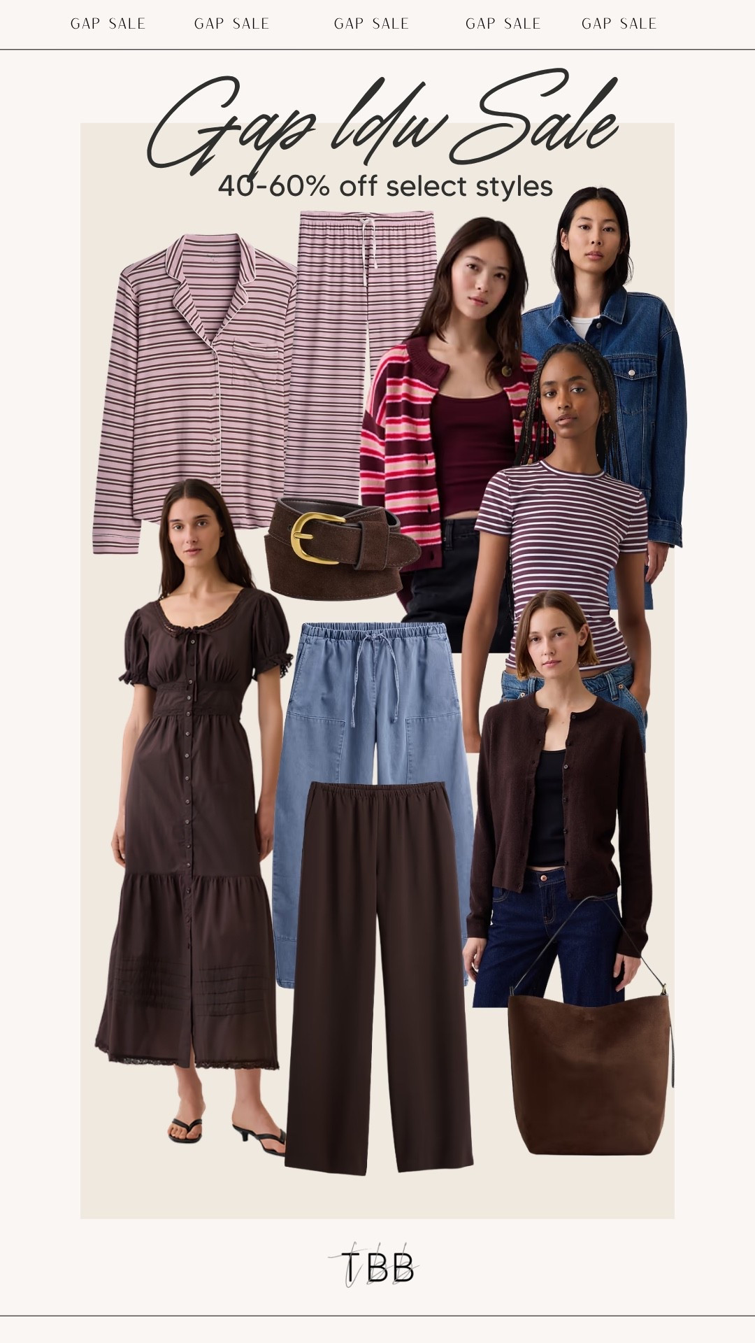 Loving Gap’s LDW deals! Get 40-60% off select styles throughout the weekend ✨