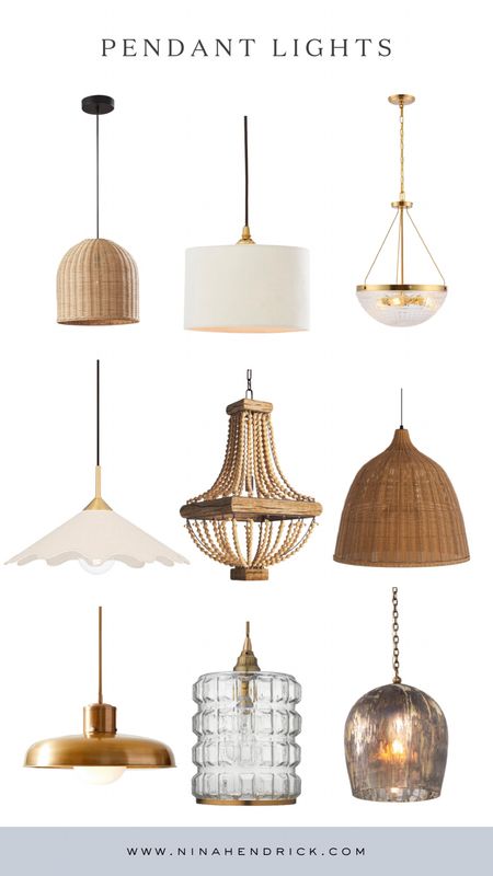 Some pendant lights to add character and atmosphere to your home! 

#LTKhome
