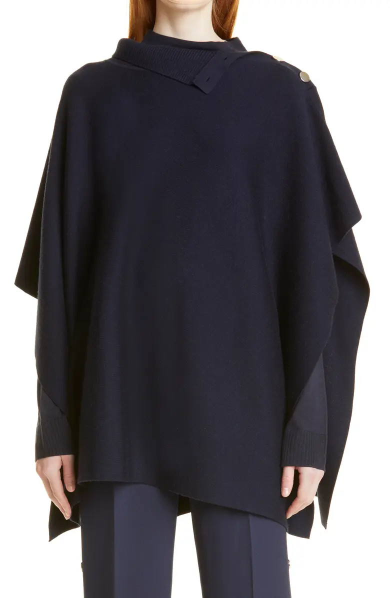 Landara Turtleneck Wool Poncho | Nordstrom | Nordstrom