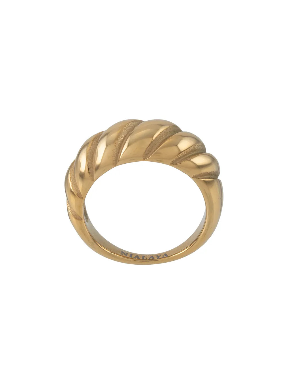 Nialaya Jewelry Bague Croissant | Or | FARFETCH FR | Farfetch Global