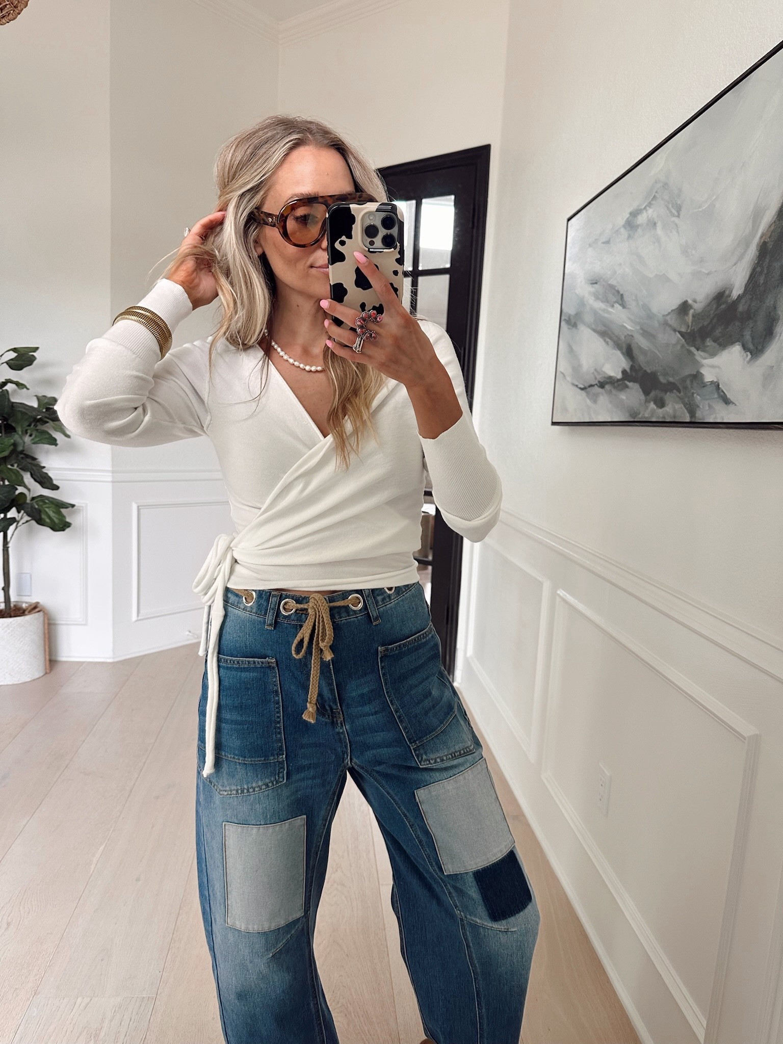 A Free People dupe im SO happy for.
Looks identical for $30 vs $158 cashmere version. 🫢✨🔗🙏🏼 
Wearing size s / my tts

#LTKgrwm #LTKmomlife #LTKootd