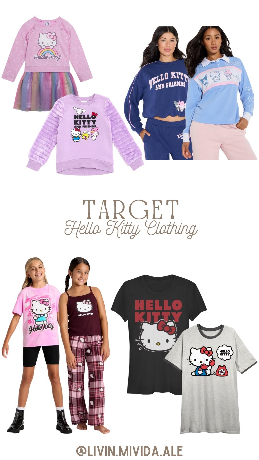 Hello kitty clothing 🫶🏼

#target #hellokitty #girls

#LTKKids #LTKGiftGuide #LTKSeasonal