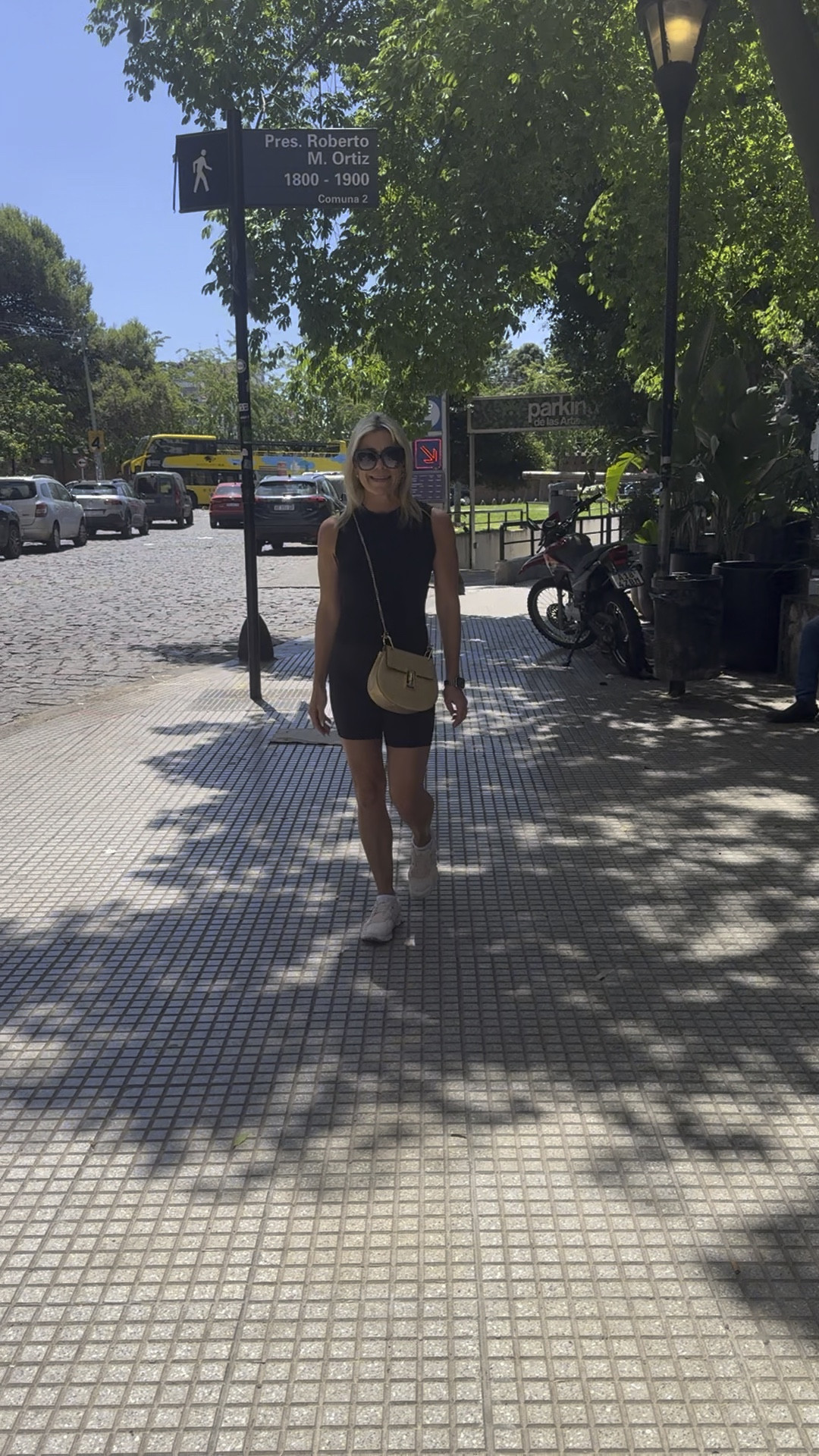 The perfect outfit to wear while out walking in Recoleta Buenos Aires. This black top I wore yesterday as well with a skirt for a day in the city. Fits perfectly paired with these black shorts with a shorter inseam of 6”, perfect if you want it long enough but still show some leg. Choose the short version. Comes in 3 lengths.

#LTKFindsUnder100 #LTKOver40 #LTKWatchNow