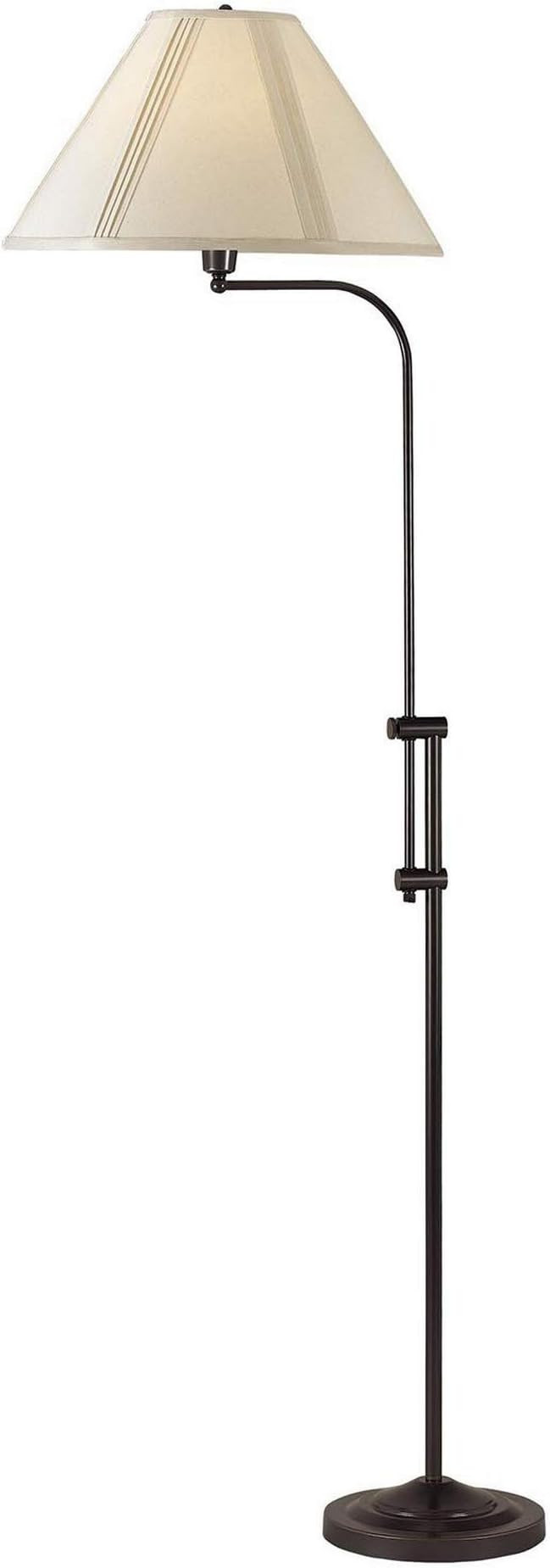 Benjara 3 Way Metal Floor Lamp with and Adjustable Height Mechanism, Bronze | Amazon (US)