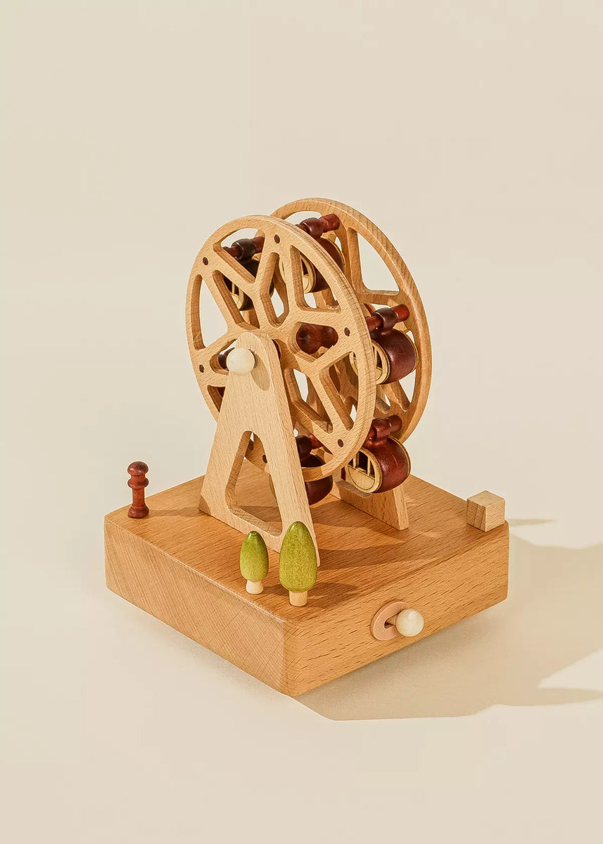 Wooden Music Box - Ferris Wheel | Coco Village