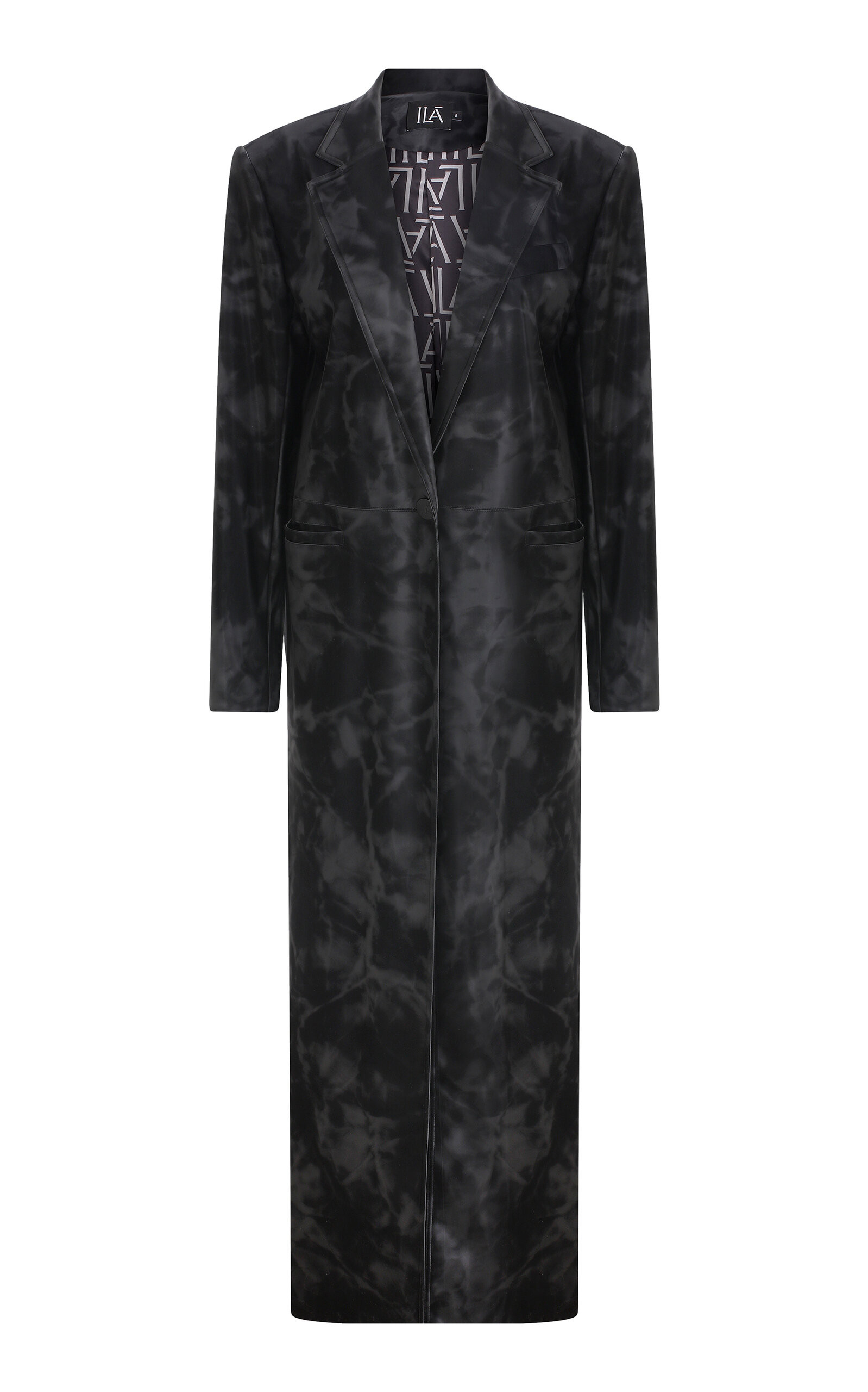 Nina Vegan Leather Long Coat | Moda Operandi (Global)