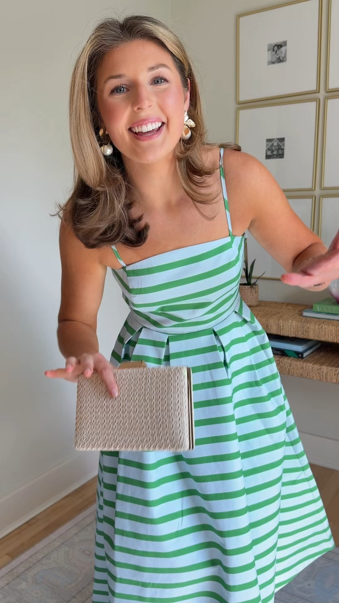 Obsessed !!!!!! Perfect summer wedding guest look! Wearing an XS