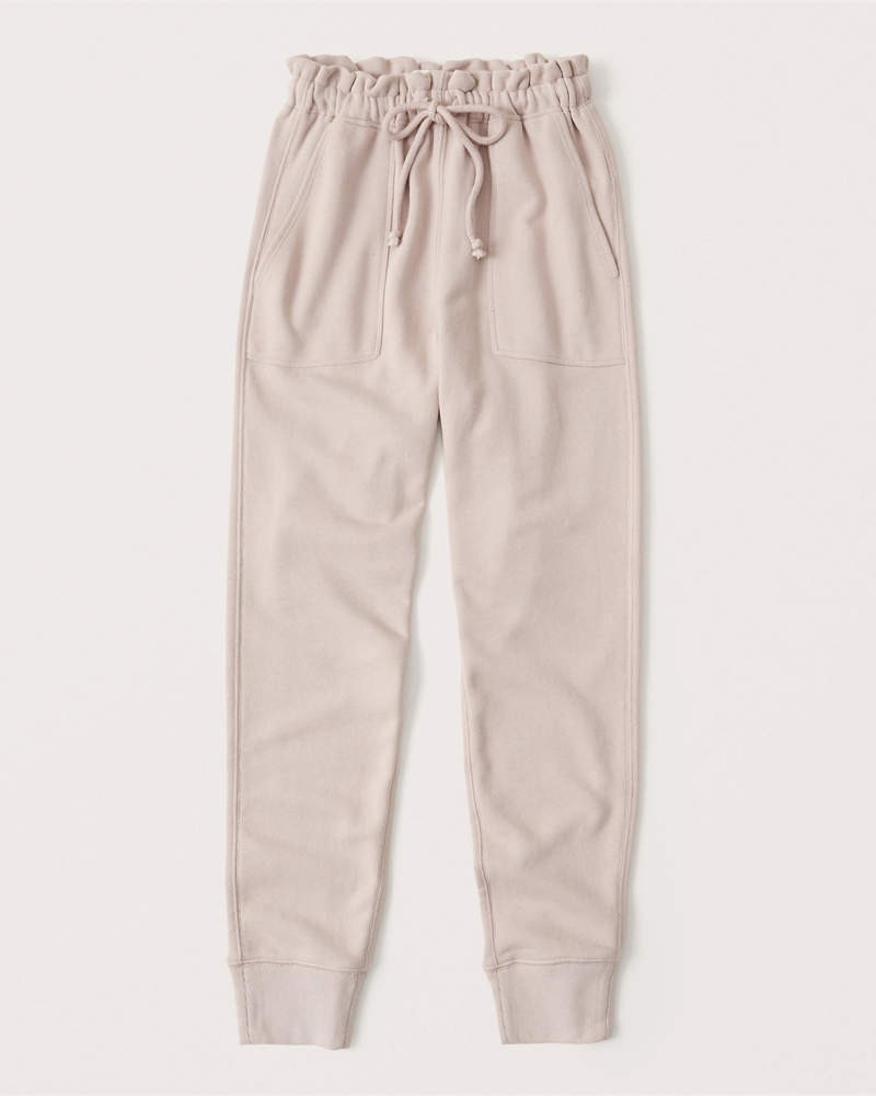 Ruffle-Waist Joggers | Abercrombie & Fitch (US)