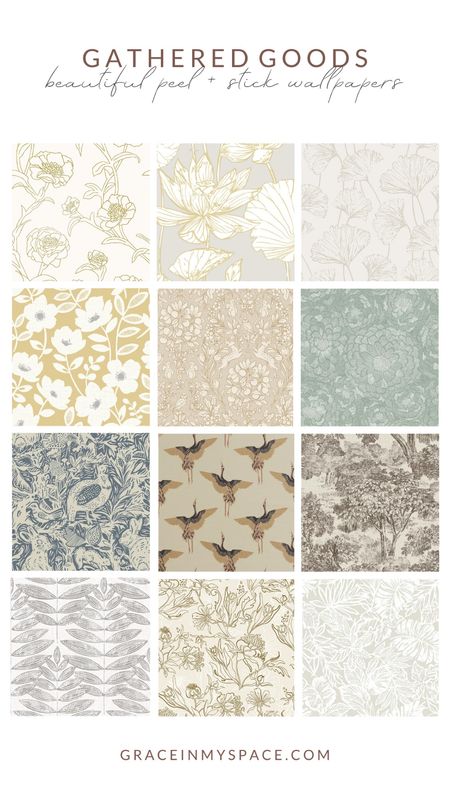 Feel like tackling a DIY project that instantly adds character? Try installing some peel and stick wallpaper. Check out this round up of beautiful earthy and muted tone wallpapers. #wallpaper

#LTKhome #LTKunder100 #LTKunder50