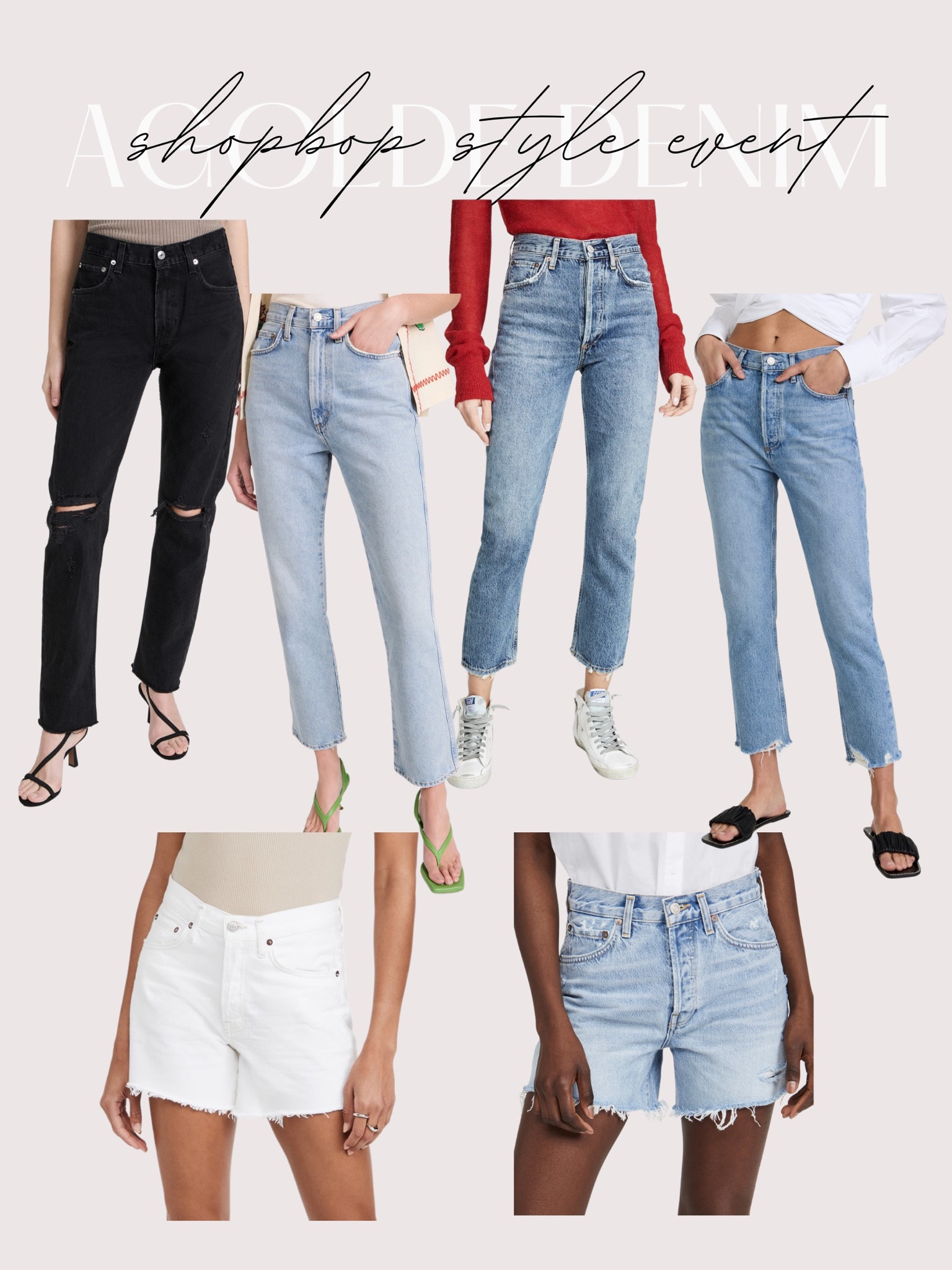 Agolde Denim 🤍

Agolde shorts - agolde - agolde jeans - denim - shopbop style event - sale alert - sale finds

#LTKstyletip