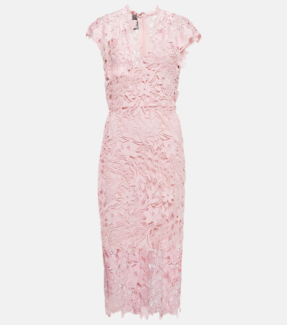 Floral lace midi dress | Mytheresa (US/CA)