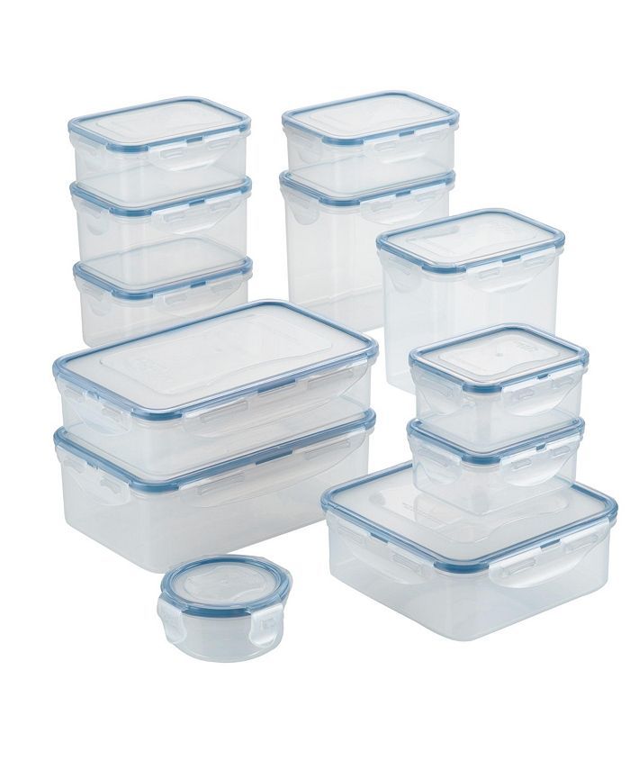 Lock n Lock Easy Essentials Basics 24-Pc. Food Storage Container Set  & Reviews - Kitchen Gadgets... | Macys (US)