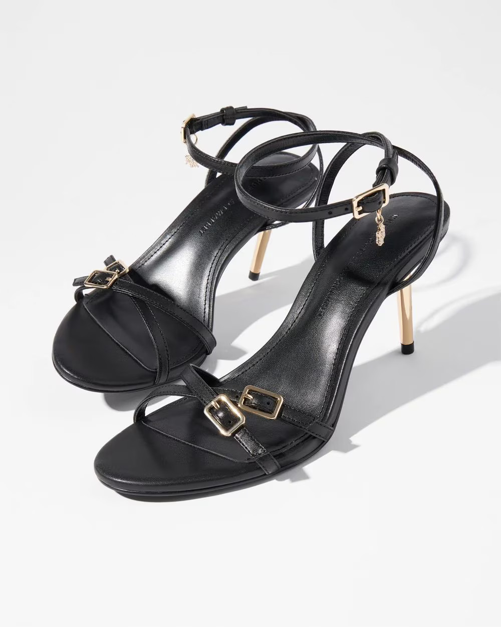 Strappy Buckle Heel | White House Black Market