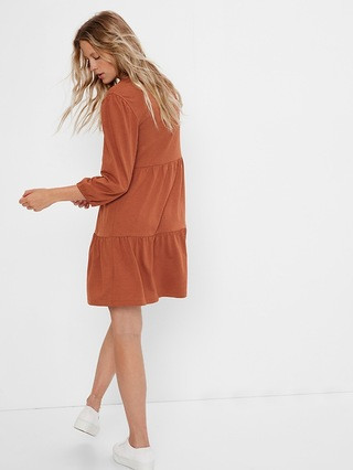 Puff Tiered Mini Dress | Gap (US)