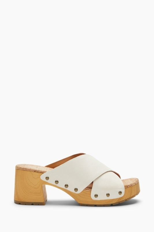 KORK EASE Tatum Crossover Wooden Heel | EVEREVE | Evereve