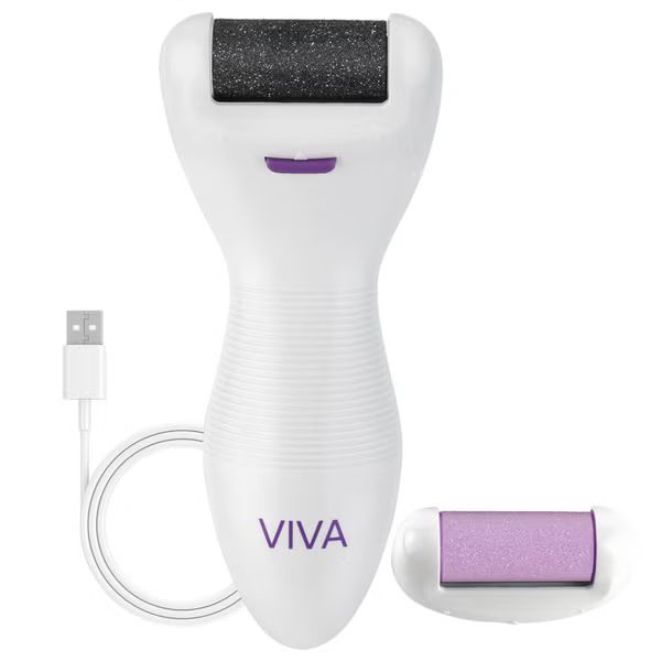 Spa Sciences VIVA Advanced Pedicure Foot Smoothing System White | Skinstore