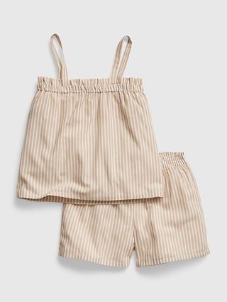 Kids 100% Recycled PJ Shorts Set | Gap (US)